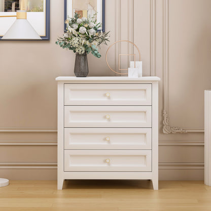 Jolene Dresser, 4 Drawers (White)