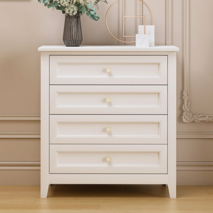 Jolene Dresser, 4 Drawers (White)