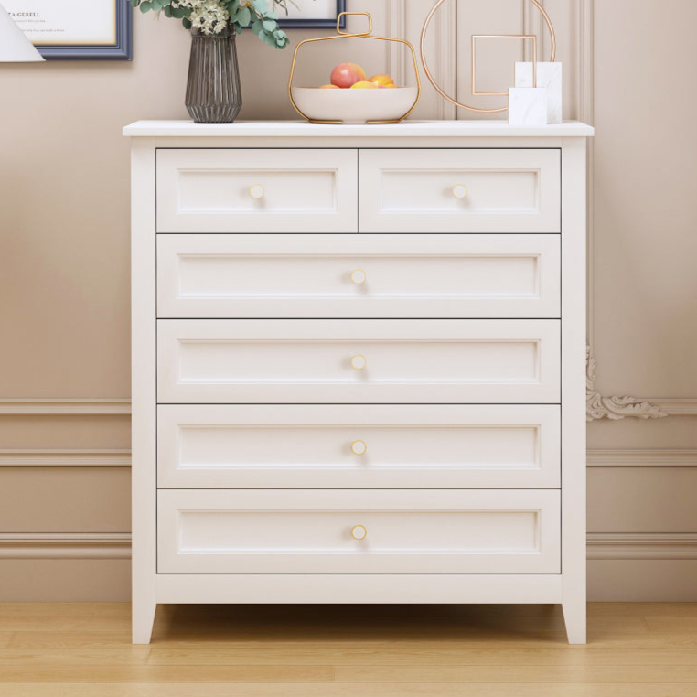 Jolene Dresser, 6 Drawers (White)