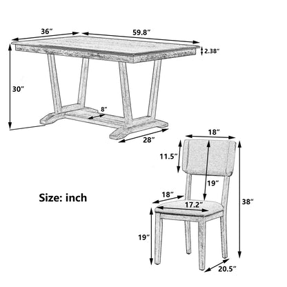 Turner Dining Set, Set of 5