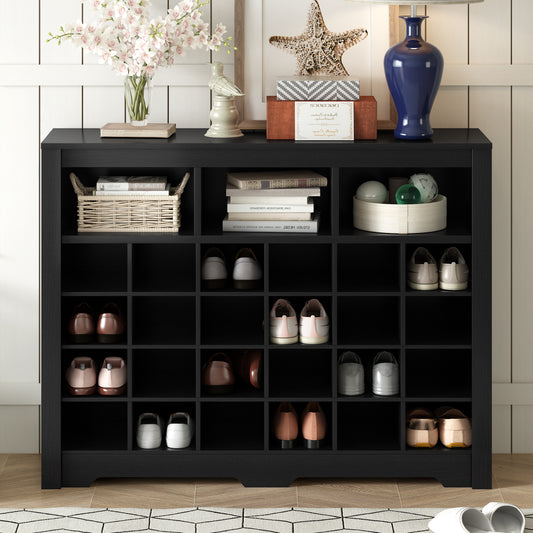 Villarreal Shoe Cabinet (Black)