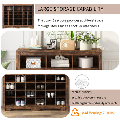 Villarreal Shoe Cabinet (Brown)