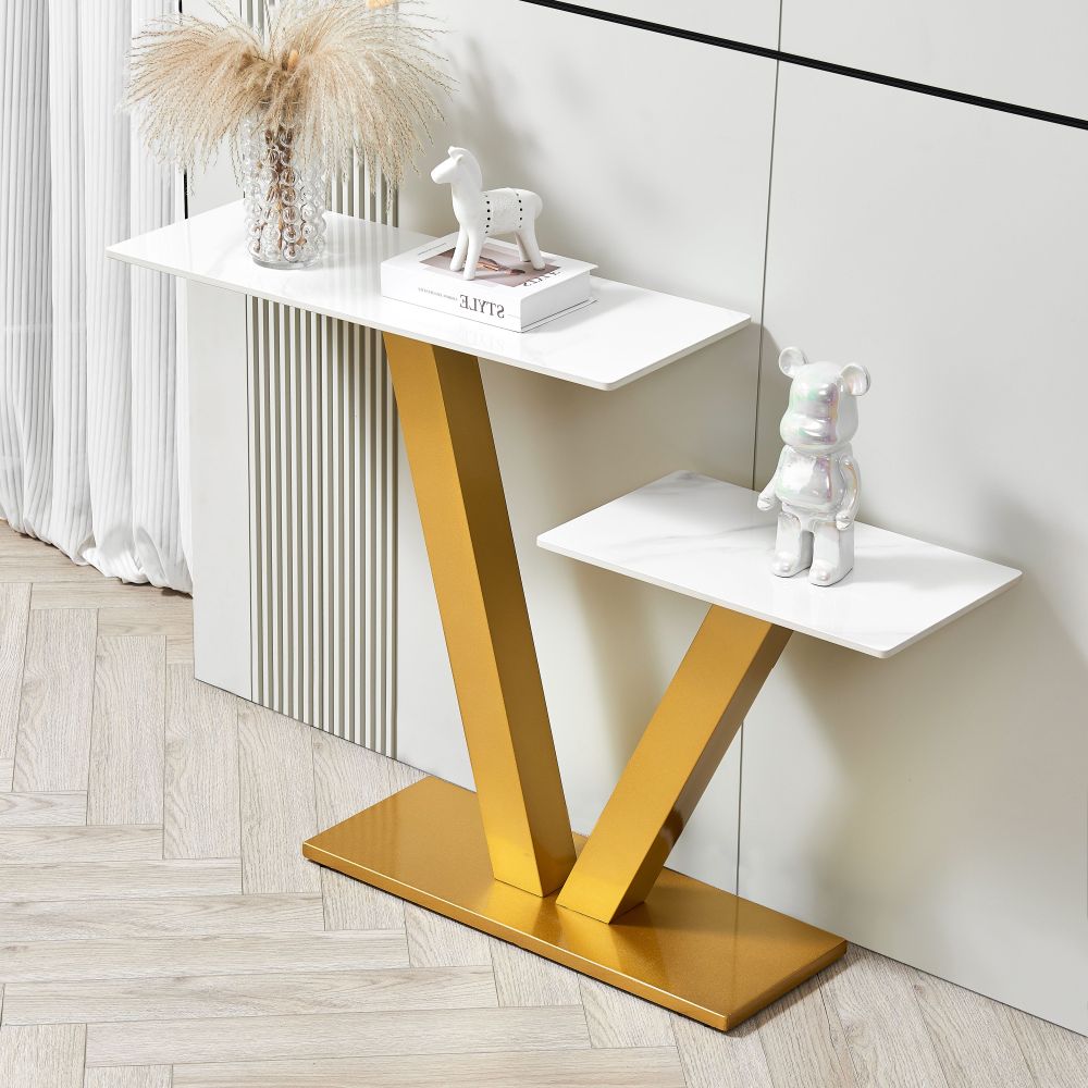 Shelton Accent Table, Gold