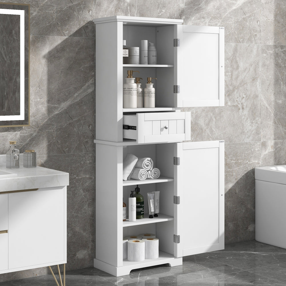 Amber Bathroom Cabinet (White)