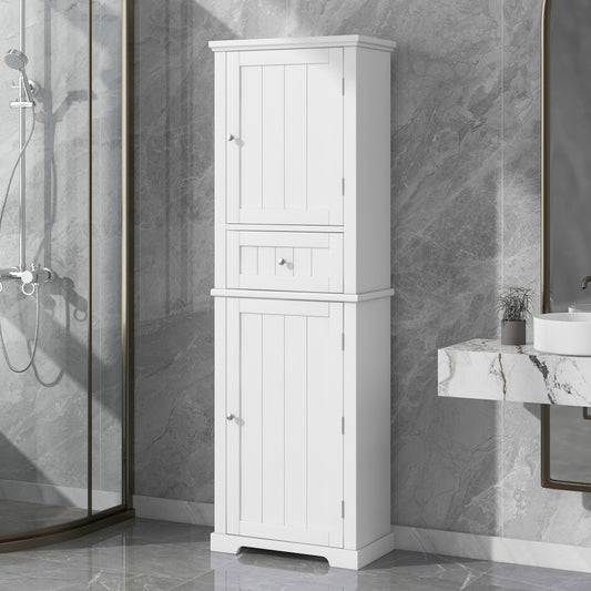 Amber Bathroom Cabinet (White)