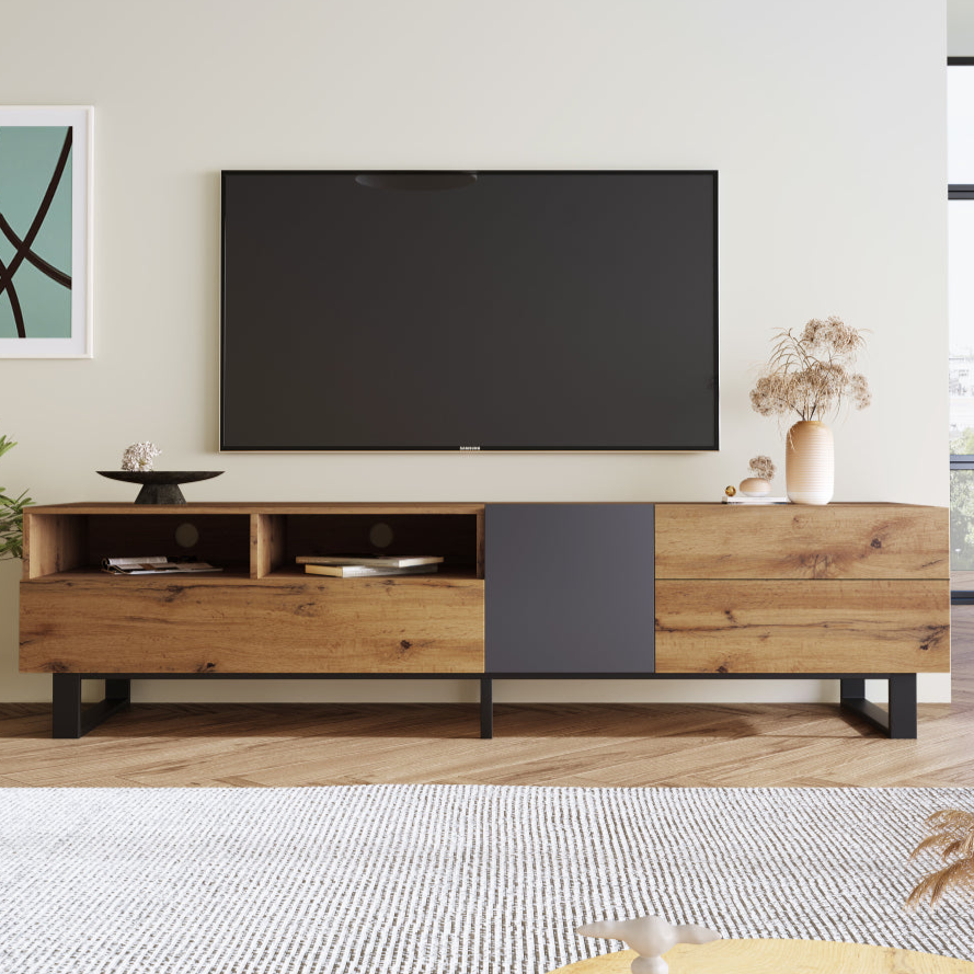 Karter TV Stand (Brown)