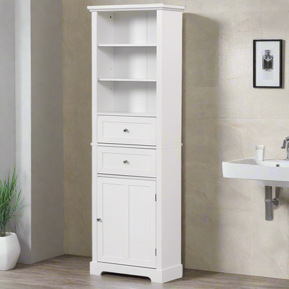 Lillian Bathroom Cabinet (White)