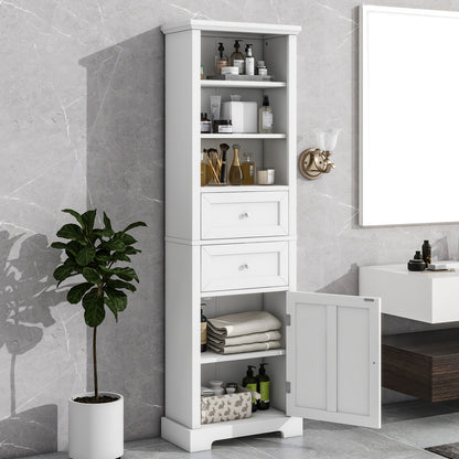 Lillian Bathroom Cabinet (White)