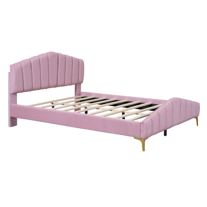 Cortes Bed, Queen (Pink)