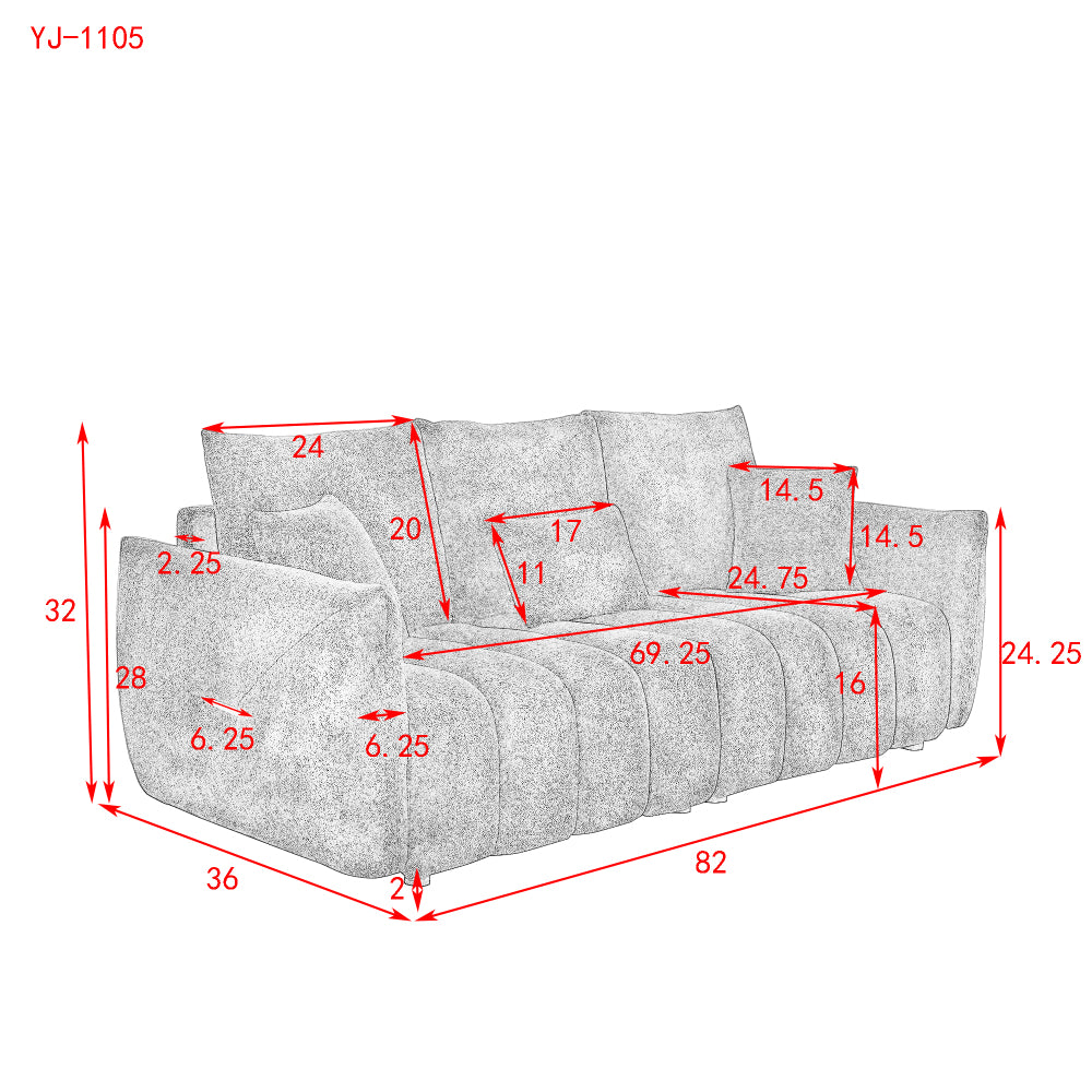 Jasper Sofa, Green