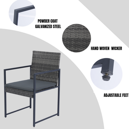 Webster Patio Dining Sets, 9 Piece
