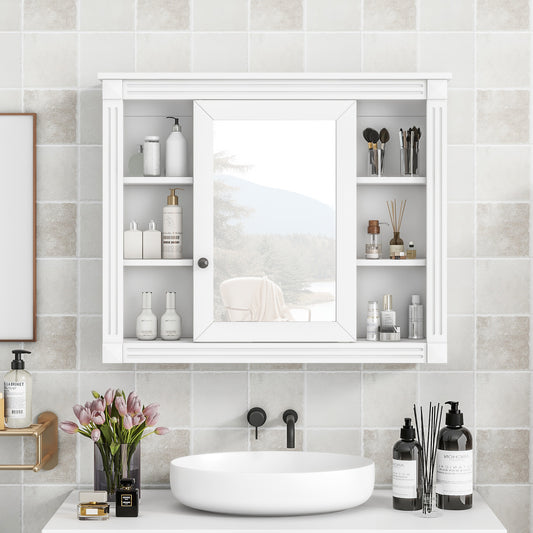 Darius Bathroom Cabinet (White)