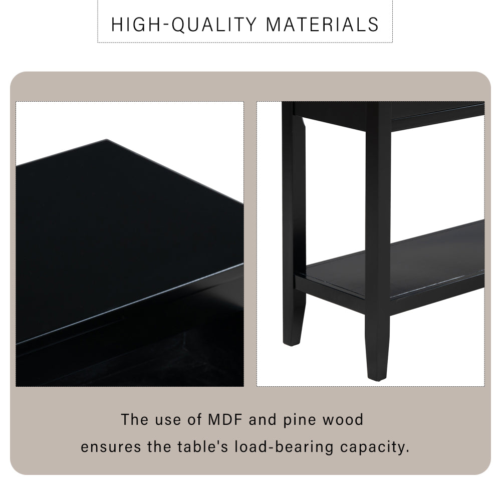 Nathan Accent Table, Black