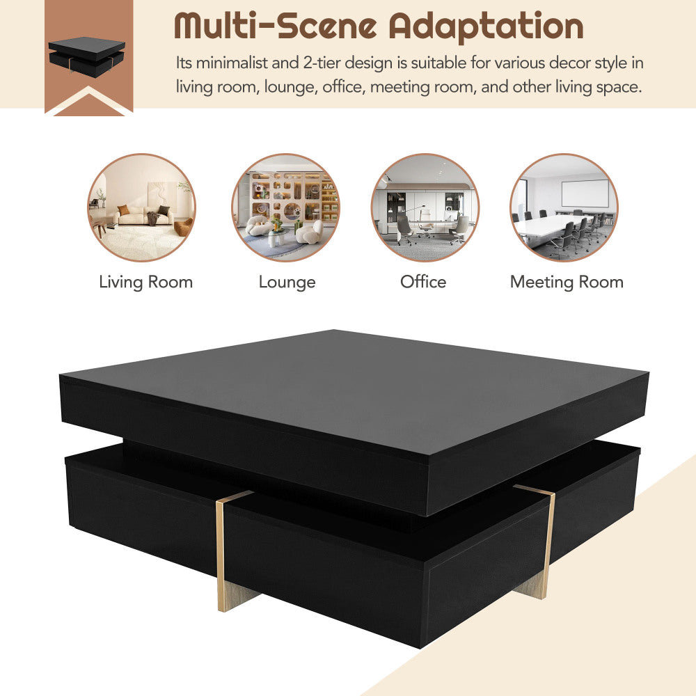 Moreno Coffee Table (Black)