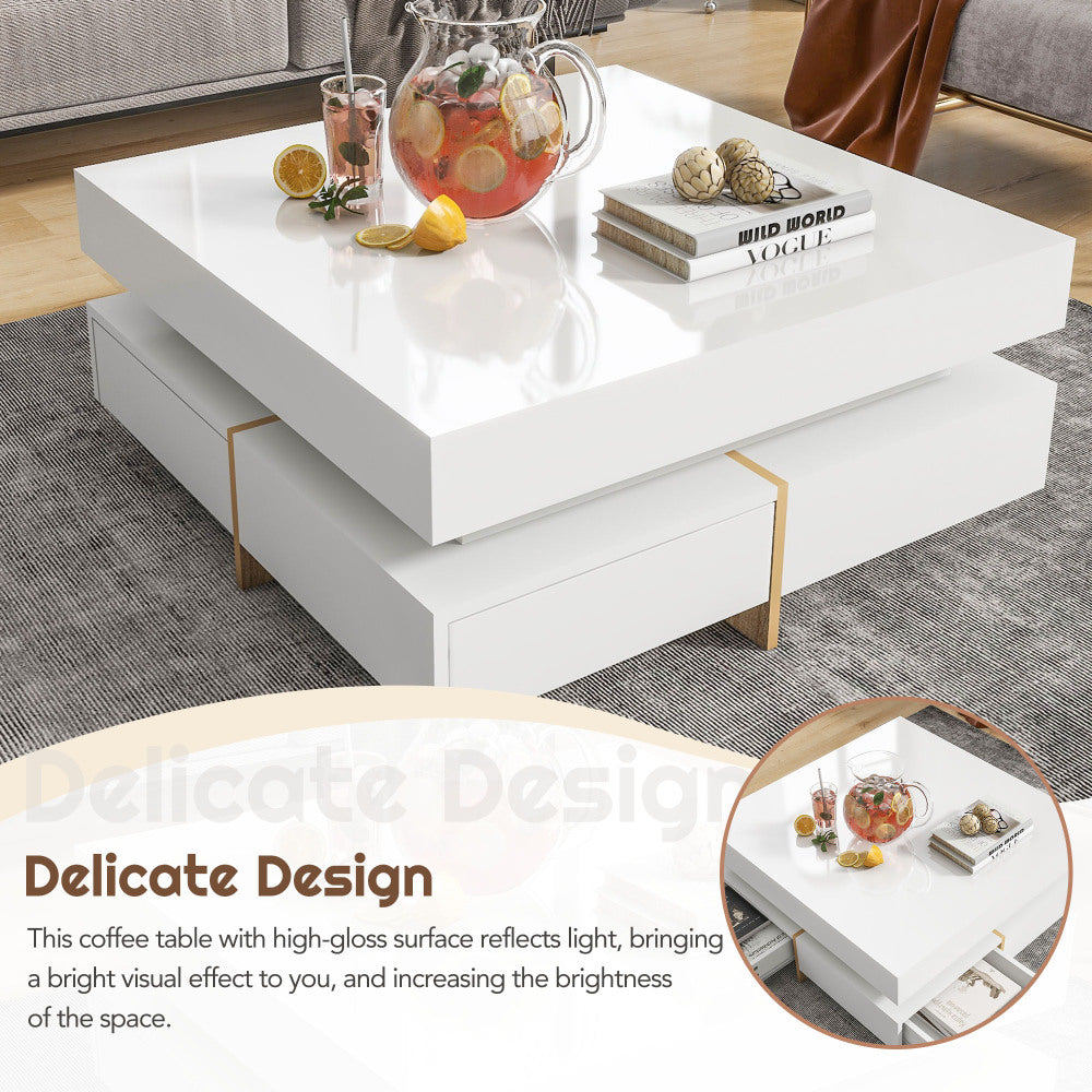 Moreno Coffee Table (White)