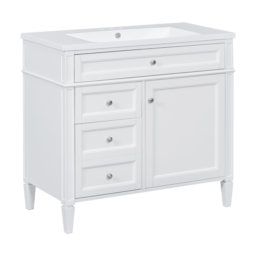 Colon Bathroom Vanity (White)