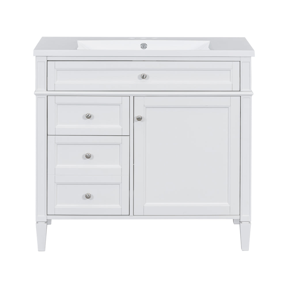 Colon Bathroom Vanity (White)