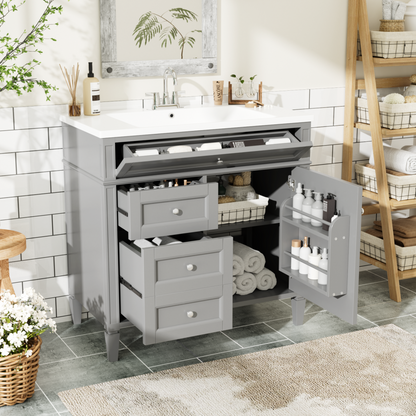 Colon Bathroom Vanity (Grey)