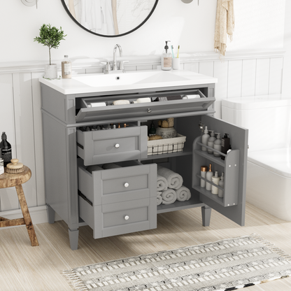 Colon Bathroom Vanity (Grey)