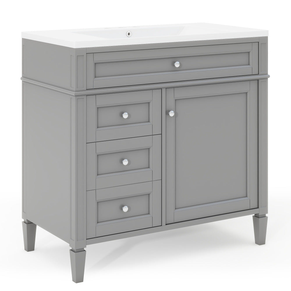 Colon Bathroom Vanity (Grey)