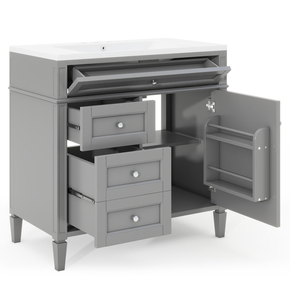 Colon Bathroom Vanity (Grey)