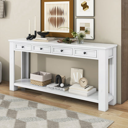 Evelyn Accent Table, White