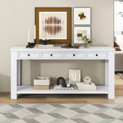 Evelyn Accent Table, White