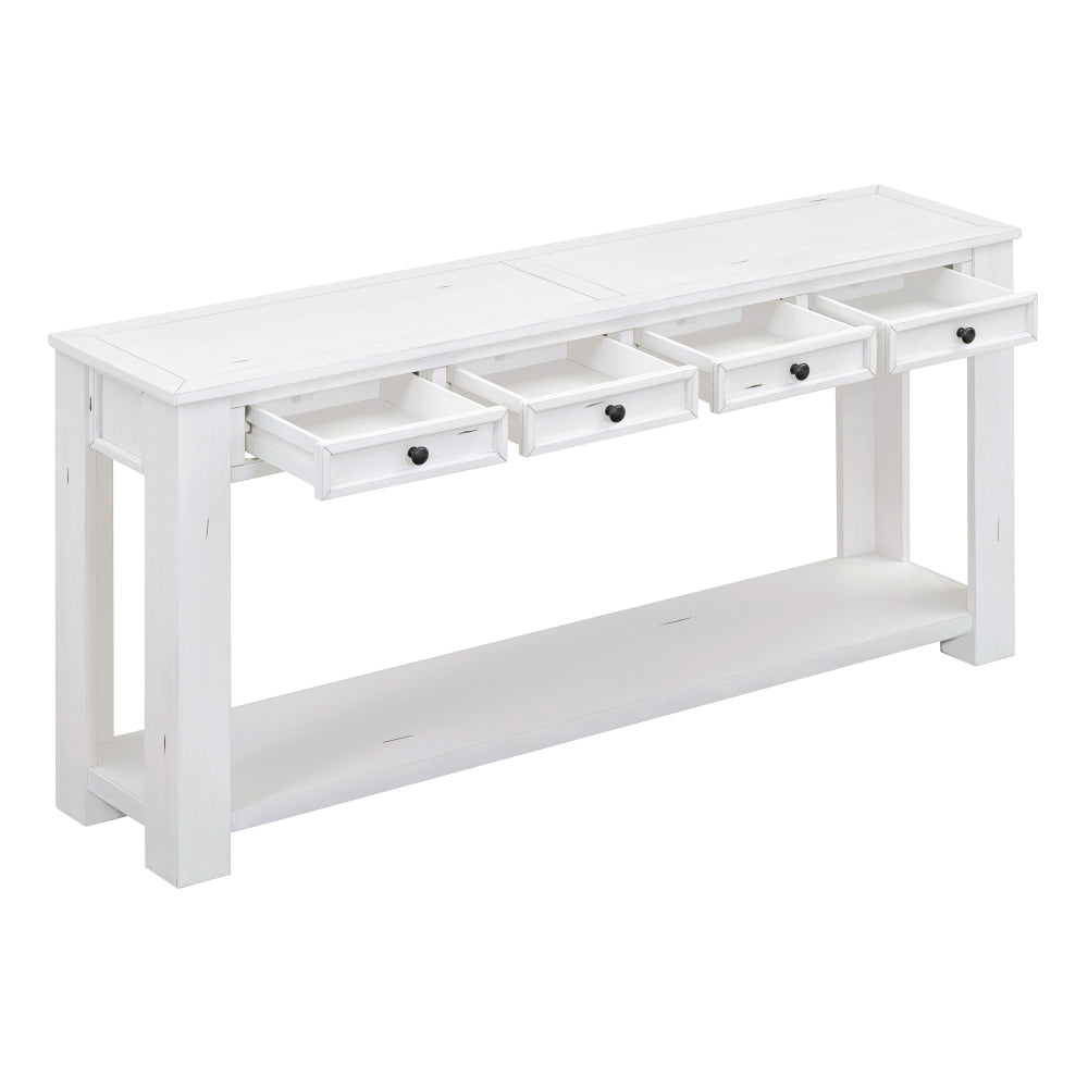 Evelyn Accent Table, White