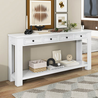 Evelyn Accent Table, White