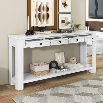 Evelyn Accent Table, White