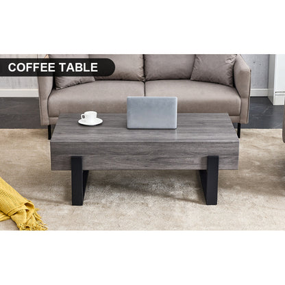 Ezra Coffee Table (Gray)