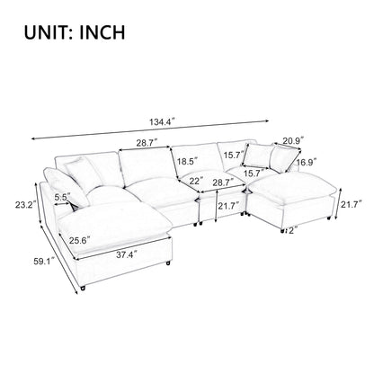 Kareem Sofa (Grey)