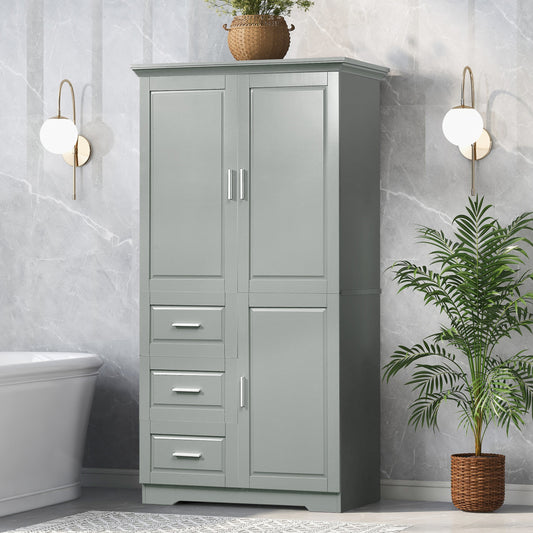 Moises Bathroom Cabinet (Grey)