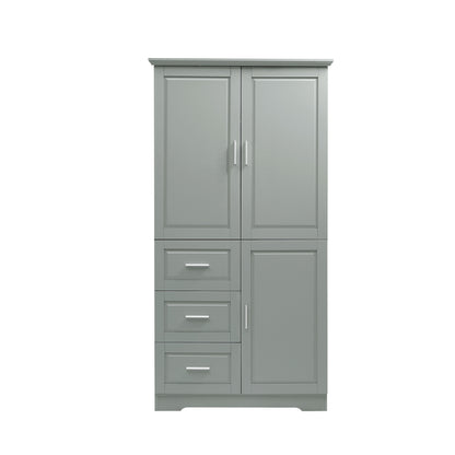 Moises Bathroom Cabinet (Grey)