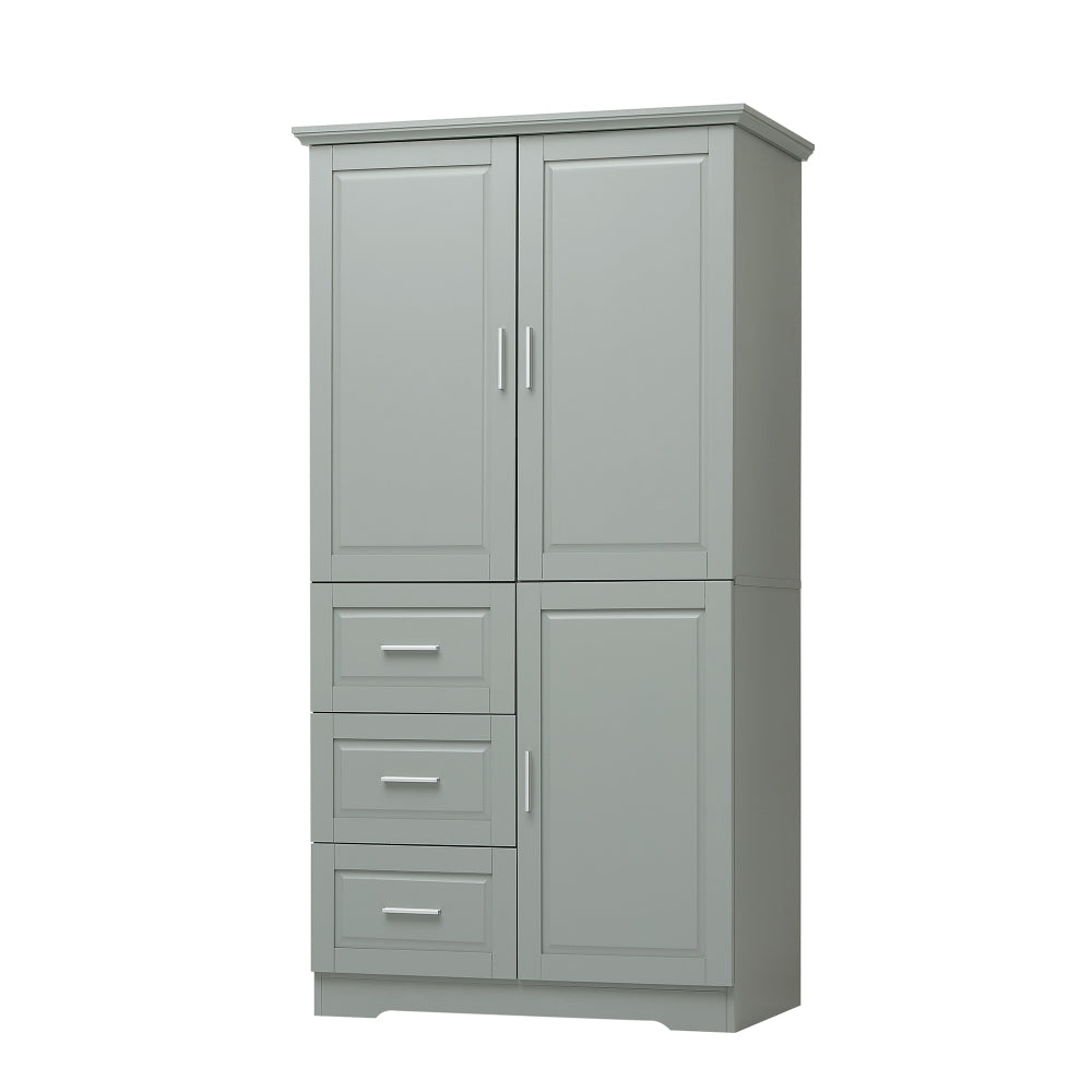 Moises Bathroom Cabinet (Grey)