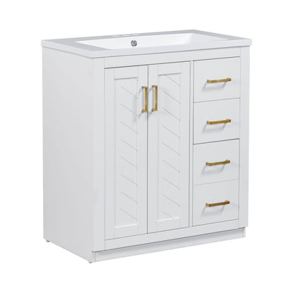 Rojas Bathroom Vanity (White)