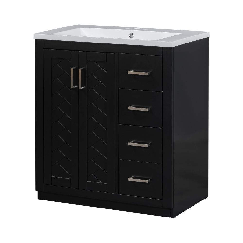 Rojas Bathroom Vanity (Black)