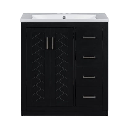 Rojas Bathroom Vanity (Black)