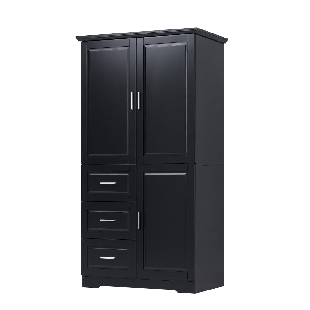 Moises Bathroom Cabinet (Black)