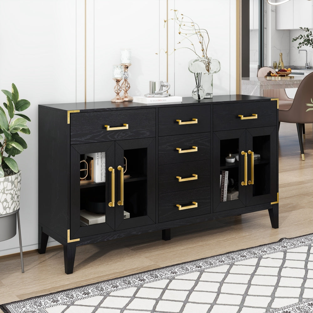 Conway Accent Cabinet (Black)