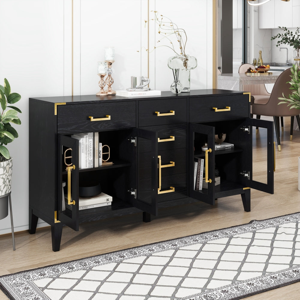 Conway Accent Cabinet (Black)