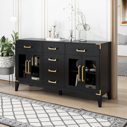 Conway Accent Cabinet (Black)