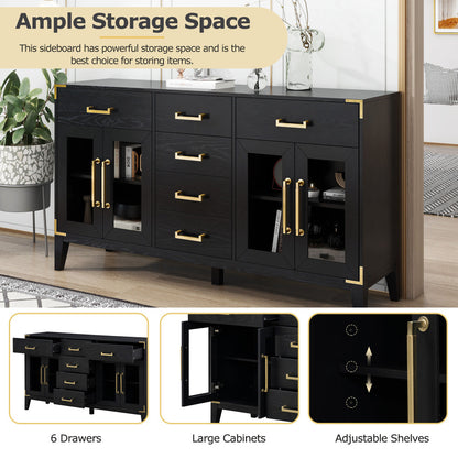 Conway Accent Cabinet (Black)