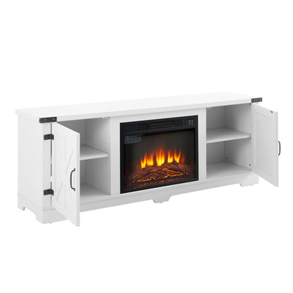 Aiden TV Stand, Fireplace