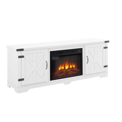 Aiden TV Stand, Fireplace