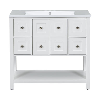 Guerrero Bathroom Vanity (White)