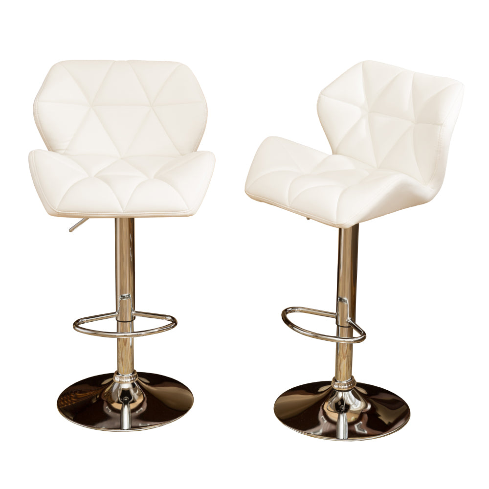 Ward Bar Stool, Set of 2 (White)