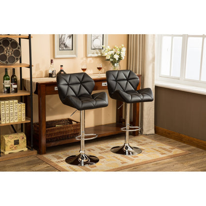 Ward Bar Stool, Set of 2 (Black)