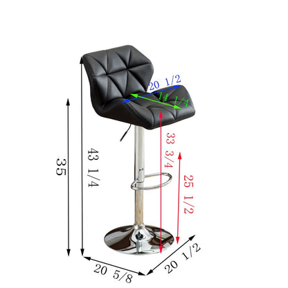 Ward Bar Stool, Set of 2 (White)