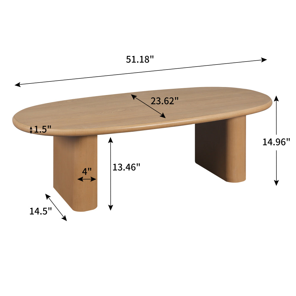 Pena Coffee Table, Natural